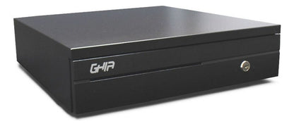 Cajón De Dinero Ghia Gcd581 Con Llave, 5.7kg, Negro