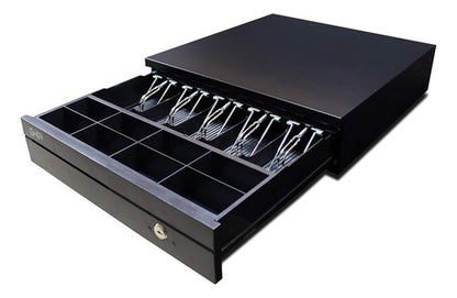 Cajón De Dinero Ghia Gcd581 Con Llave, 5.7kg, Negro