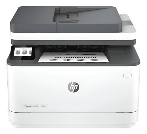 Multifuncional Hp Laserjet Pro M3103fdw Color Blanco Y Gris