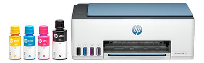 Multifuncional Hp Smart Tank 525 Color Inyección Tanque Tint