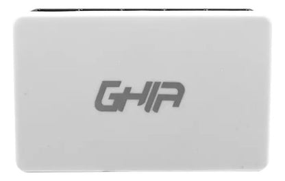 Conmutador Ghia 10-100mbps No Administrable 5 Puertos Color Blanco Modelo Gnw-s1