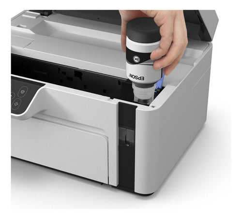 Multifuncional Epson Ecotank M2120 Blanco Y Negro Inyección
