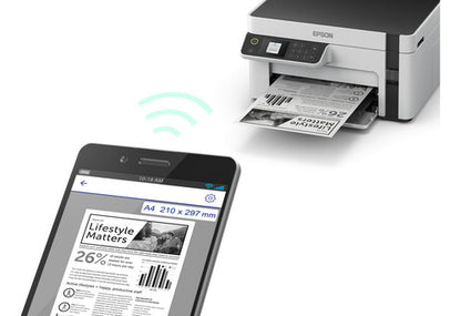 Multifuncional Epson Ecotank M2120 Blanco Y Negro Inyección