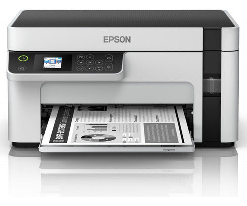 Multifuncional Epson Ecotank M2120 Blanco Y Negro Inyección