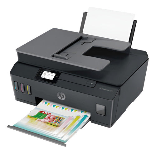 Impresora Multifunción A Color Hp Smart Tank 615 Con Wifi 127/220v