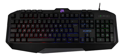 Teclado Gamer Balam Rush Br-929639 Rgb, Alámbrico Español