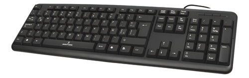 Teclado Perfect Choice Pc-201038, Alámbrico, Usb (español)