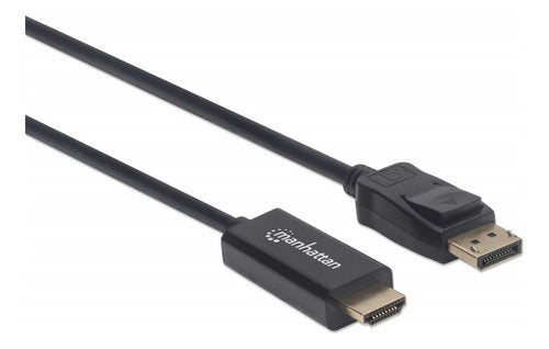 Manhattan Cable Hdmi Macho - Displayport Macho 1080p 60hz 3m