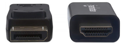 Manhattan Cable Hdmi Macho - Displayport Macho 1080p 60hz 3m