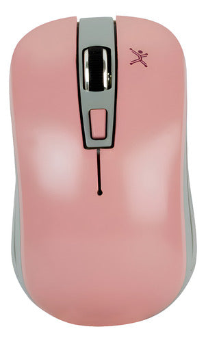 Mouse Perfect Choice Óptico Essential Inalámb 1600dpi Rosa