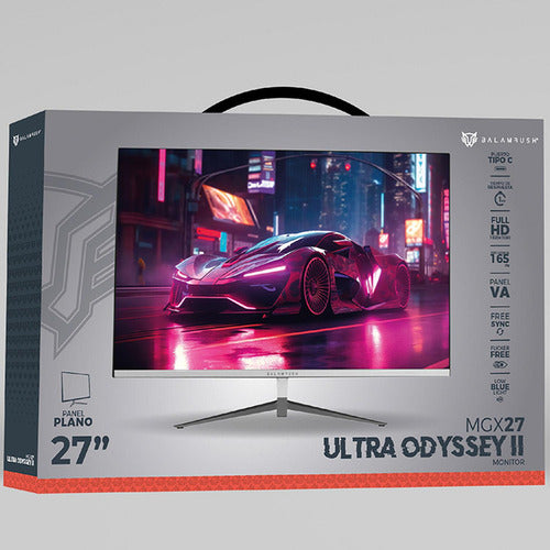 Monitor Gamer 27 Balam Rush Blanco Odyssey 2 Mgx27 Fhd 165hz