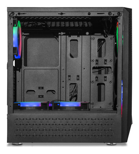Gabinete Yeyian Crescent Master Ventana Midi Tower Usb 3.0