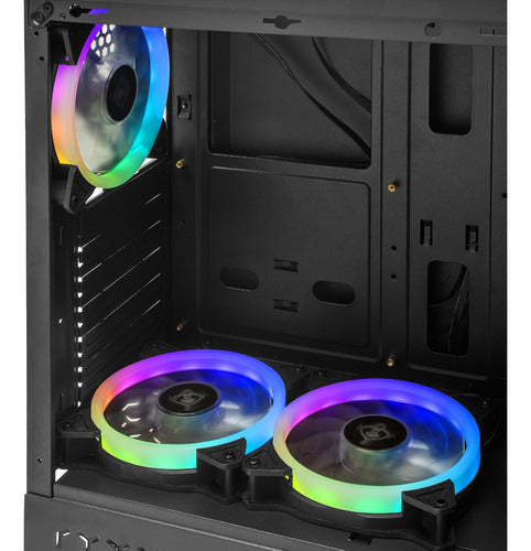Gabinete Yeyian Crescent Master Ventana Midi Tower Usb 3.0