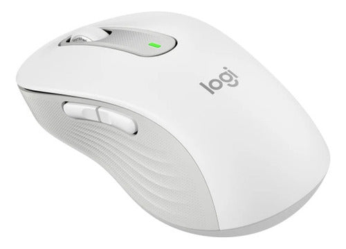 Mouse Logitech M650 Para Manos Pequeñas Y Medianas Color Blanco