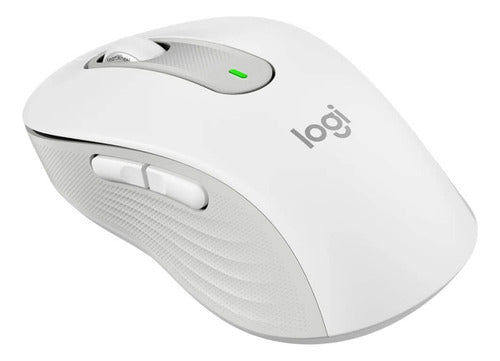 Mouse Logitech M650 Para Manos Pequeñas Y Medianas Color Blanco