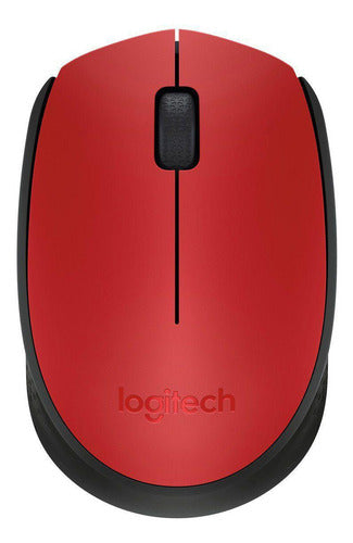 Mouse Ergonómico Logitech Óptic M170 Inalámbrico Usb 1000dpi