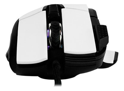 Mouse Gamer Blanco Game Factor Óptico Mog602-wh Usb A 19.000