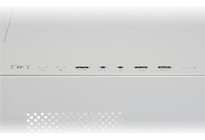 Gabinete Game Factor Csg700 Con Ventana, Midi-tower Blanco