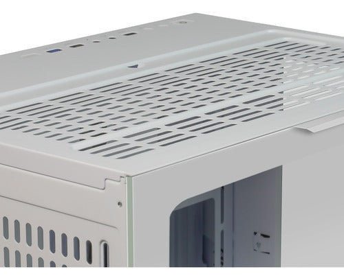 Gabinete Game Factor Csg700 Con Ventana, Midi-tower Blanco
