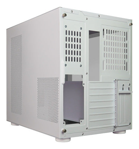 Gabinete Game Factor Csg700 Con Ventana, Midi-tower Blanco