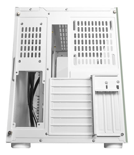 Gabinete Game Factor Csg700 Con Ventana, Midi-tower Blanco