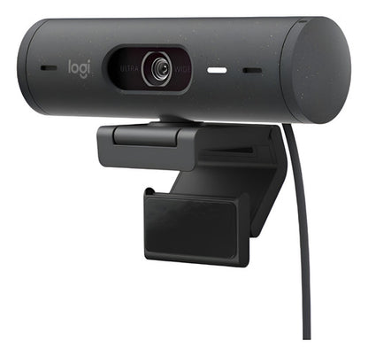 Logitech Webcam Brio 500 Con Micrófono, 4mp, 1920x1080 Usb-c