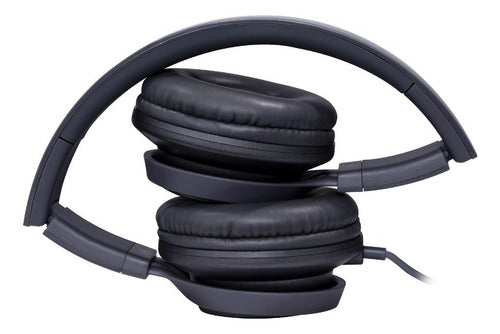 Audífono Mobifree Mb-02012 Micrófono Alámbrico 3.5mm Gris Kt