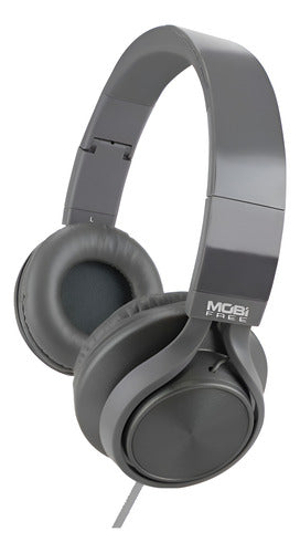 Audífono Mobifree Mb-02012 Micrófono Alámbrico 3.5mm Gris Kt