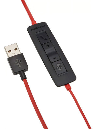 Poly Audífonos Micrófono Binaural Blackwire 3220 Usb A Negro
