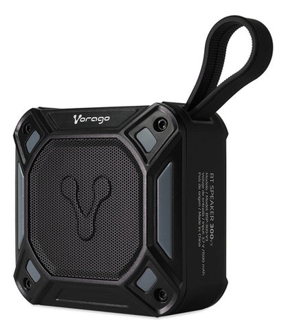 Vorago Bocinas Portátil Bsp-300, Bluetooth 4w Rms, Negro