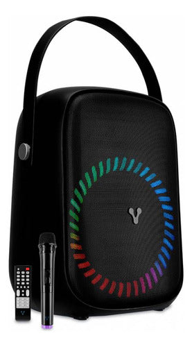 Vorago Bocina Ksp-455, Bluetooth, Inalámbrico, Negro