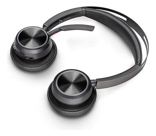 Poly Audífonos Con Micrófono Voyager Focus 2 Bluetooth Usb A