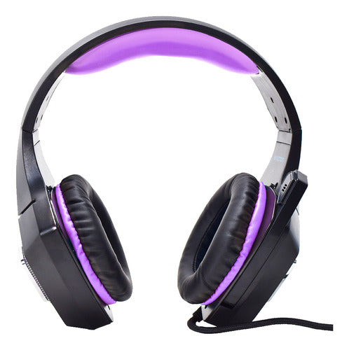 Necnon Audífonos Gamer Nbhg-dragon Alámbrico 3.5mm Negrorosa