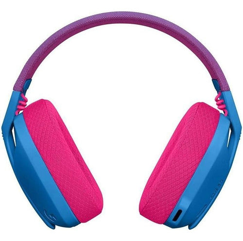 Logitech Audífonos Gamer G435 Inalámbrico Usb-a Azul/rosa