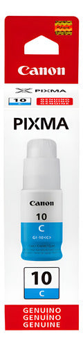 Botella De Tinta Canon Gi-10 Cyan 3391c001ab