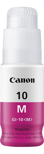 Tanque De Tinta Canon Gi-10 Magenta, 70ml 3392c001 Original