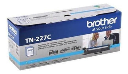 Tóner Brother Tn-227c Alto Rendimiento Cian, 2300 Páginas
