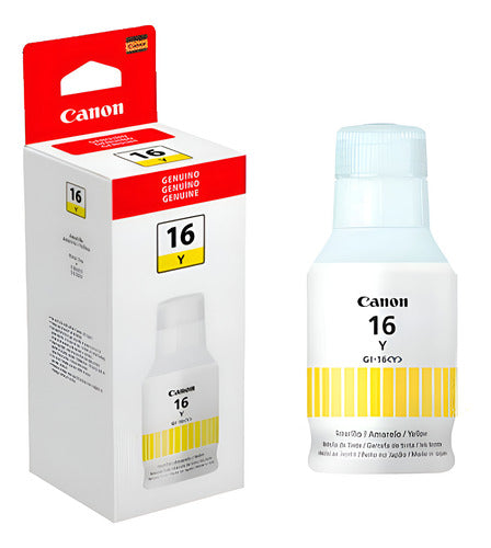 Tanque De Tinta Canon Gi-16 Amarillo, 70ml 4420c001aa