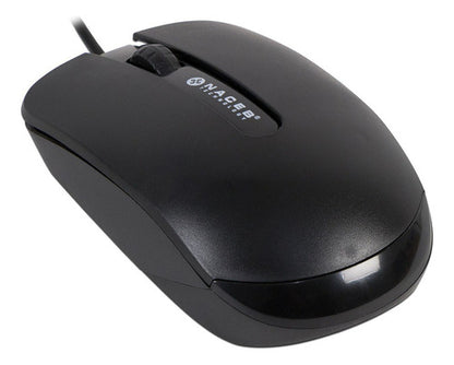 Kit De Teclado Y Mouse Naceb Na-112n, Alámbrico, Usb, Negro
