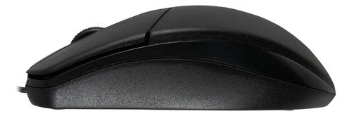Mouse Acteck Óptico Entry 100, Alámbrico Usb 1000dpi Negro