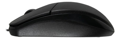 Mouse Acteck Óptico Entry 100, Alámbrico Usb 1000dpi Negro