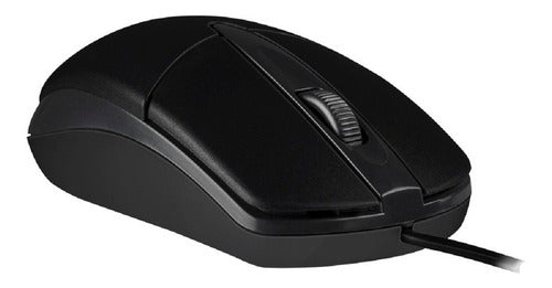 Mouse Acteck Óptico Entry 100, Alámbrico Usb 1000dpi Negro