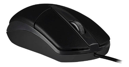 Mouse Acteck Óptico Entry 100, Alámbrico Usb 1000dpi Negro