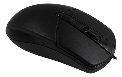 Mouse Acteck Óptico Entry 100, Alámbrico Usb 1000dpi Negro