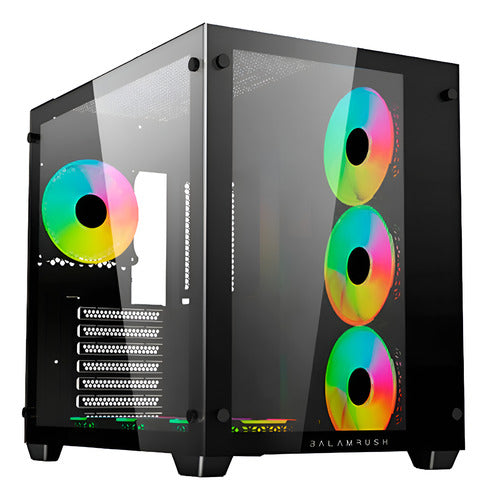 Gabinete Balam Rush Tank Pro Gm930 Legend Midi-tower Negro