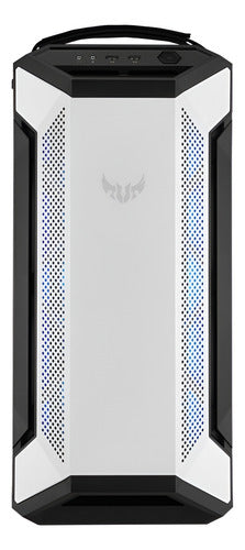 Gabinete Gamer Asus Tuf Gt501 Rgb Cristal Templado Blanco /v