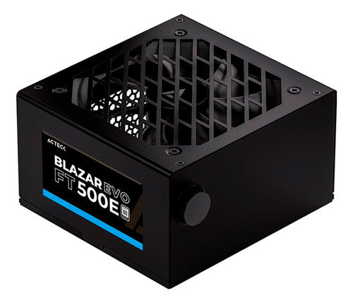 Fuente De Poder Acteck Blazar Evo Ft500e 20+4 Atx 120mm 500w