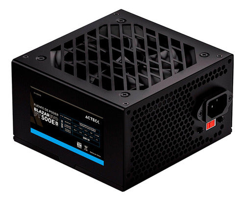 Fuente De Poder Acteck Blazar Evo Ft500e 20+4 Atx 120mm 500w