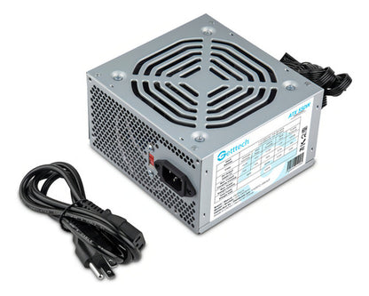 Fuente De Poder Getttech Gfs-55020-01, 20+4 Pin Atx, 550w