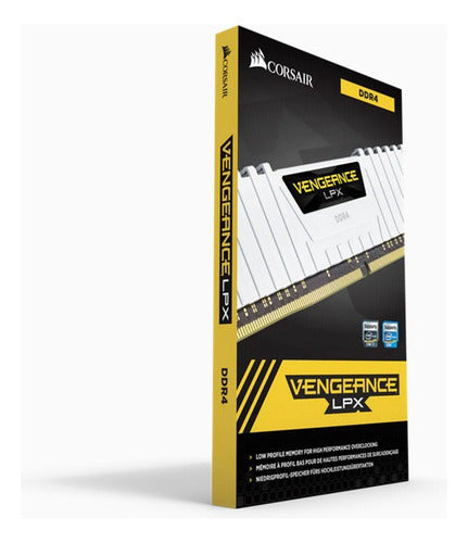 Memoria Ram Ddr4 16gb 2x8gb 3200mhz Corsair Vengeance Blanca